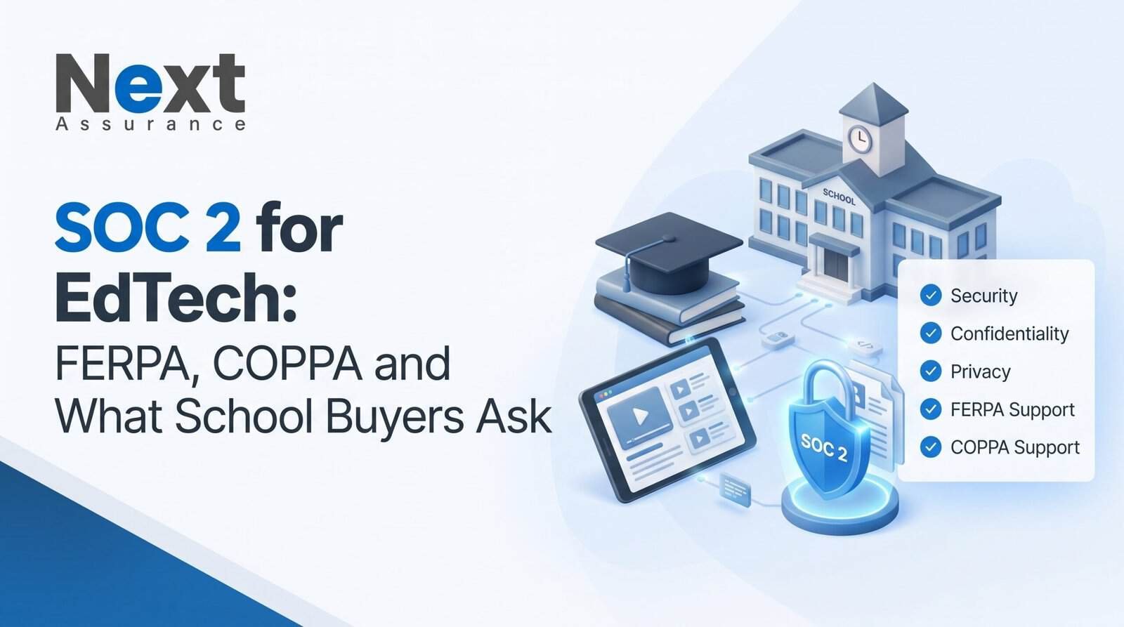 SOC 2 for EdTech: FERPA, COPPA and School Buyers